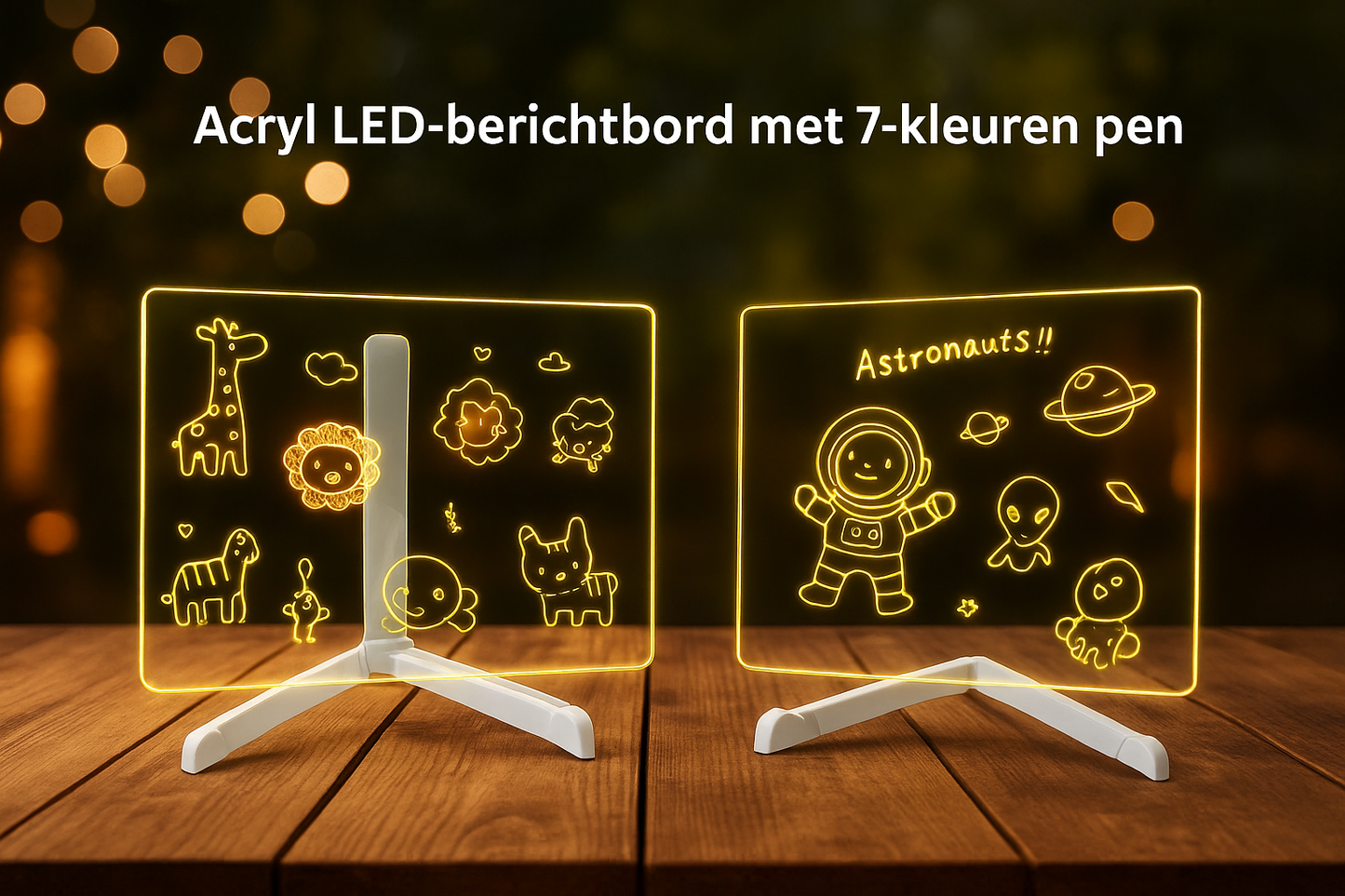 Lichtgevend Tekenen - Laat je fantasie tot leven komen